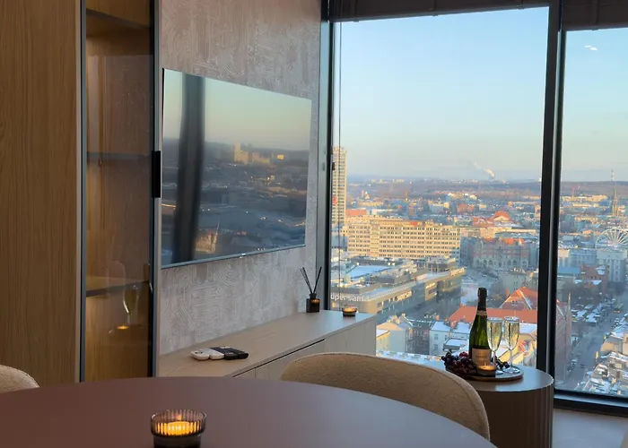 Urban Global - 22th Floor No 17 -free Garage, Self Check-in דירה *