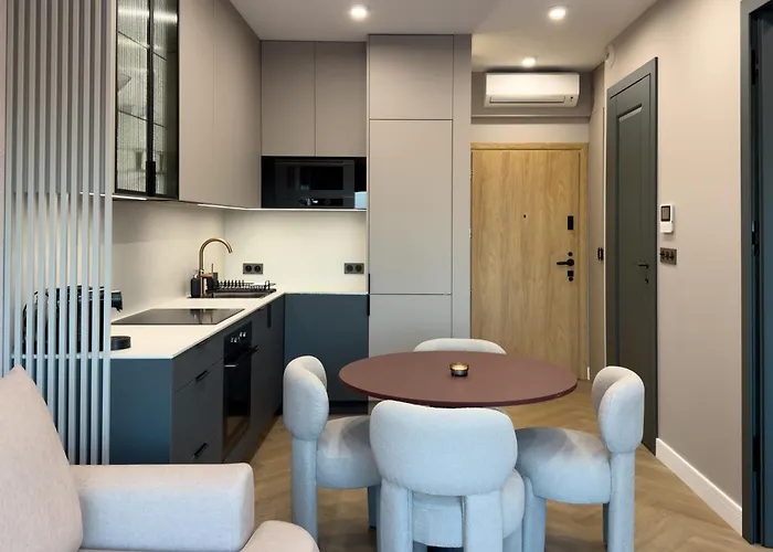 Apartamento Urban Global - 22th Floor No 17 -free Garage, Self Check-in Katowice