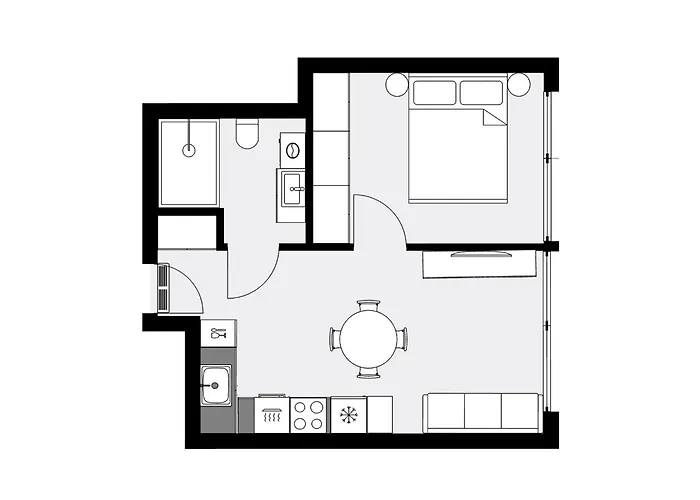 Urban Global - 22th Floor No 17 -free Garage, Self Check-in *