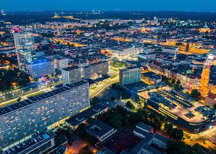 Urban Global - 22th Floor No 17 -free Garage, Self Check-in Katowice